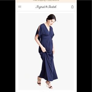 Ingrid & Isabel Maternity Maxi Dress